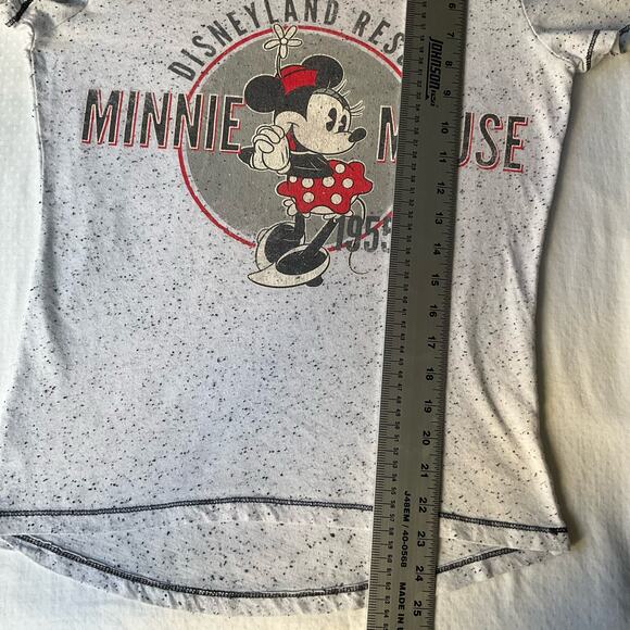 Disney Parks Women’s Short Sleeve T-shirt size S, White, Minnie Mouse Disneyland - Picture 5 of 8